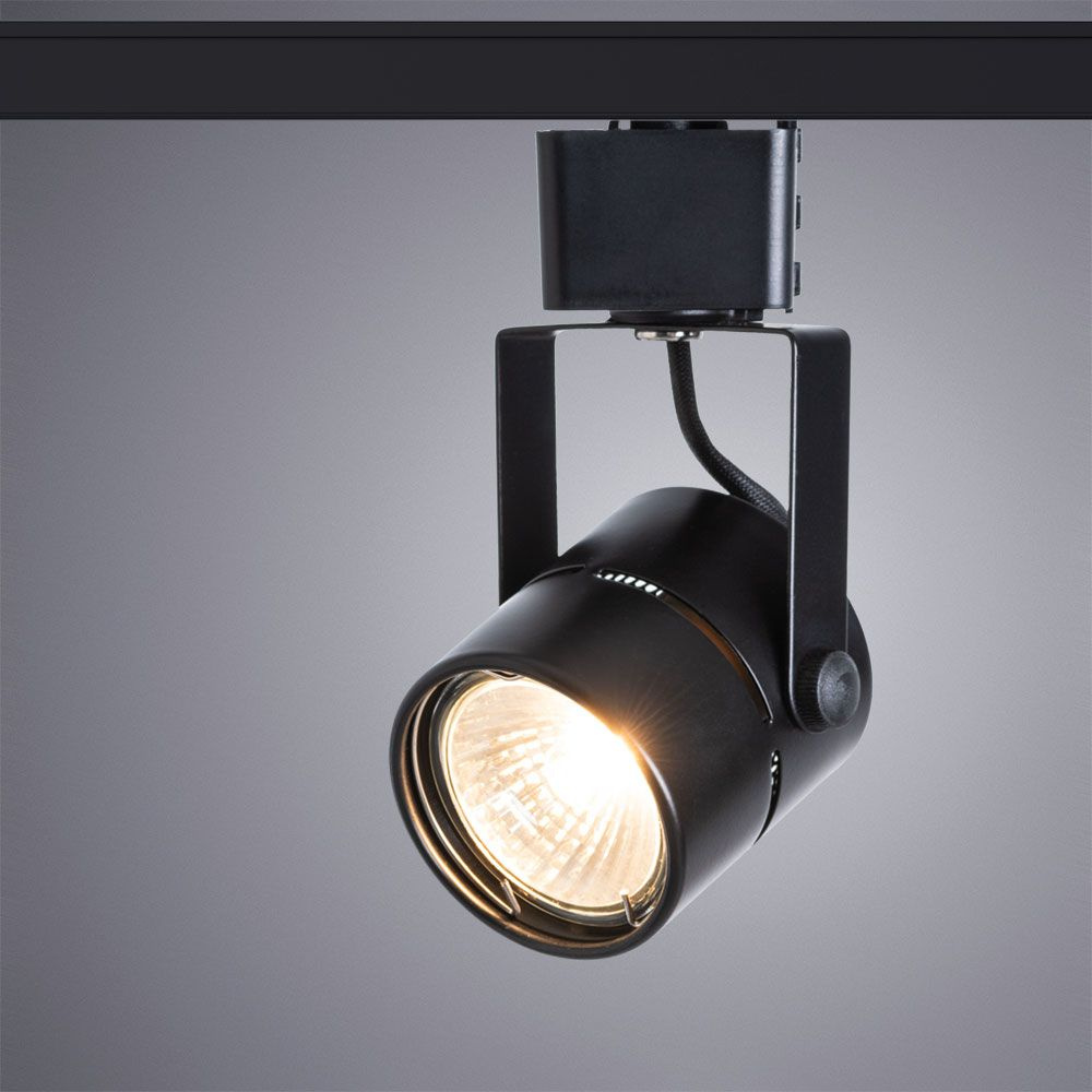 Трековый светильник Arte Lamp MIZAR A1311PL-1BK #1