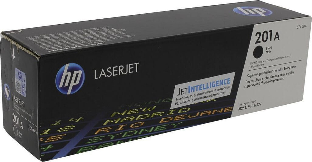 Картридж лазерный HP 201A / CF400A чёрный, 1500 стр. для HP CLJ M252/ M274  #1