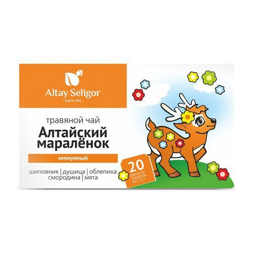 Altay Seligor Напиток чайный Иммунный, 20 шт х 1.5 г. #1