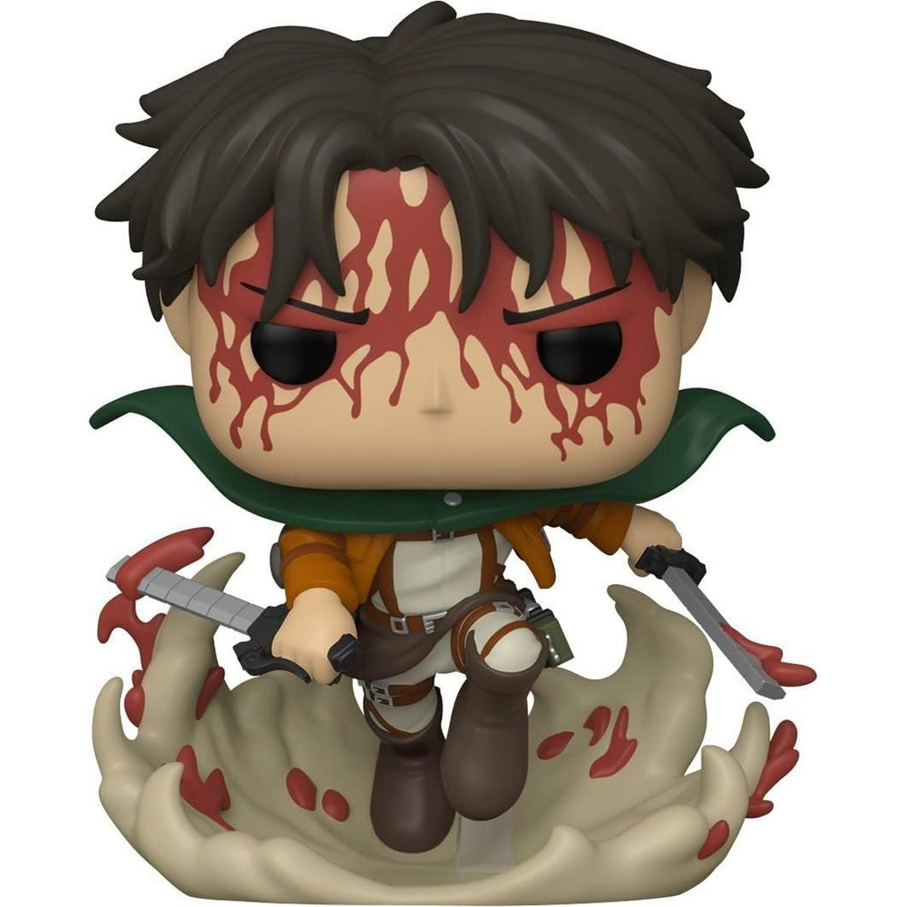 Фигурка Funko POP Animation Attack on Titan "Battle Levi" 9.5 см / Коллекционная фигурка Леви Аккерман #1