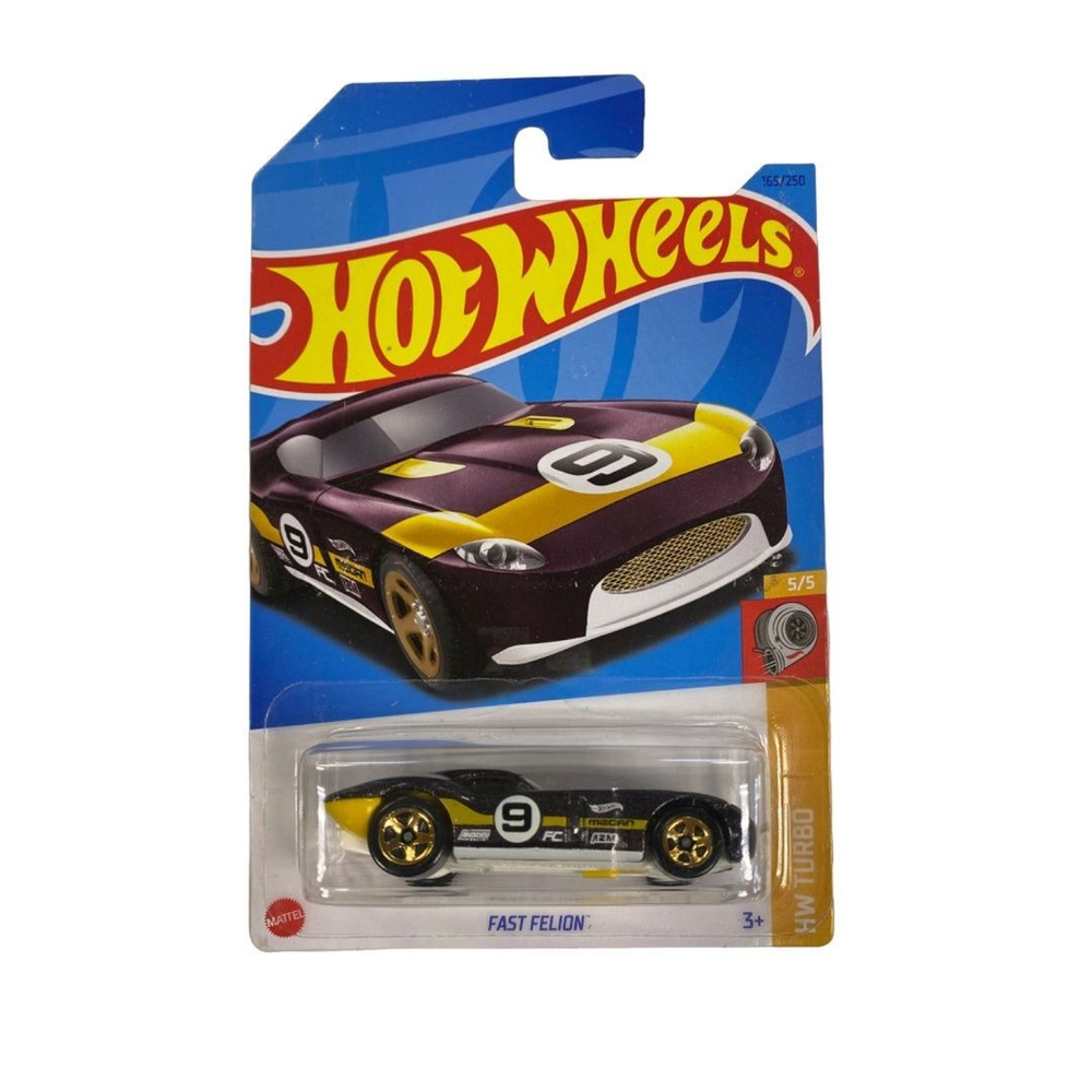 Hot Wheels металлическая, коллекционная в масштабе 1:64 FAST FELION