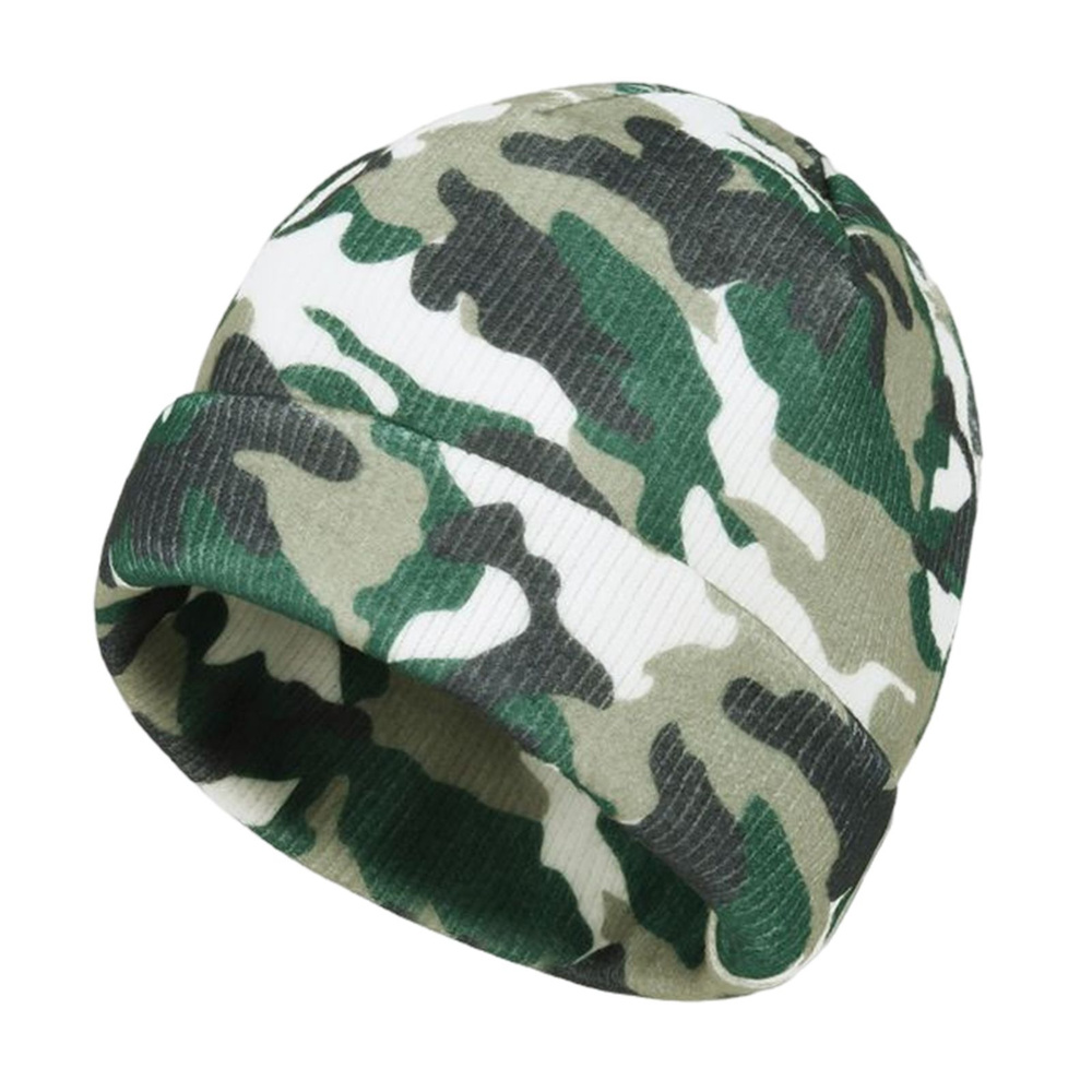 Универсальная лыжная шапка, стильная уличная вязаная шапка для мужчин и ...