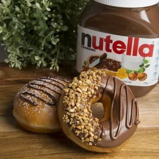 Шоколадно-ореховая паста Nutella в стеклянной банке - 630 грамм  #1