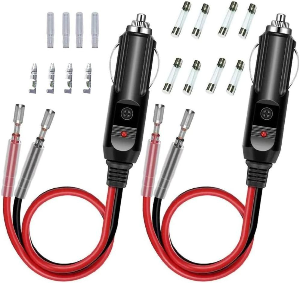 Сменный штекер прикуривателя с предохранителем 12 В - Адаптер вилки ...