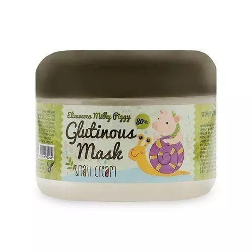 Elizavecca Крем с муцином улитки Milky Piggy Glutinous Mask 80% Snail Cream, 100 мл  #1