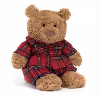 плюшевая игрушка Jellycat Bartholomew Bear Bedtime 12(W)*26(H)cm #1