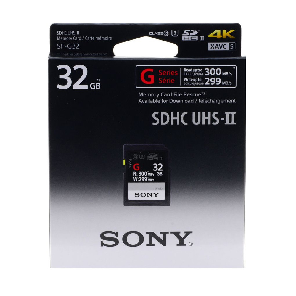 Карта памяти Sony 32 ГБ (SF-G32) - купить с доставкой по выгодным ценам ...