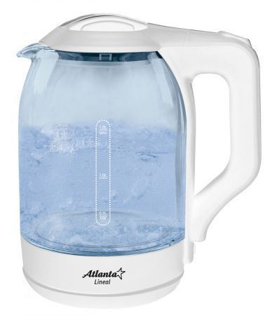 Atlanta Электрический чайник ATH-2466, белый #1