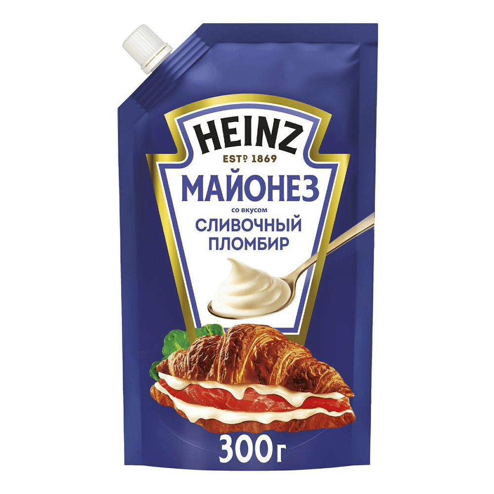 Майонез Heinz со вкусом сливочного пломбира 300 г - купить с доставкой по  выгодным ценам в интернет-магазине OZON (1265106532)