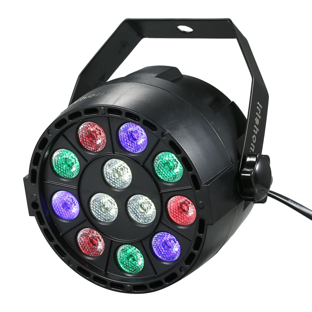 Irishom DMX512 RGBW Светодиодный сценический стробоскоп PAR Professional 8  #1