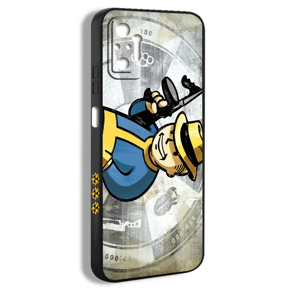 чехол Подходит для Xiaomi Redmi Note 10 pro 4G fallout Vault boy взрыв Волт  бой пупсы IYI28 - купить с доставкой по выгодным ценам в интернет-магазине  OZON (1272855637)