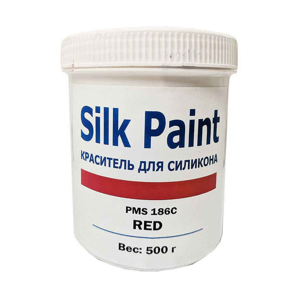 Silc Paint RED Краситель жидкий силикон цв. красный 500 гр. - купить с ...