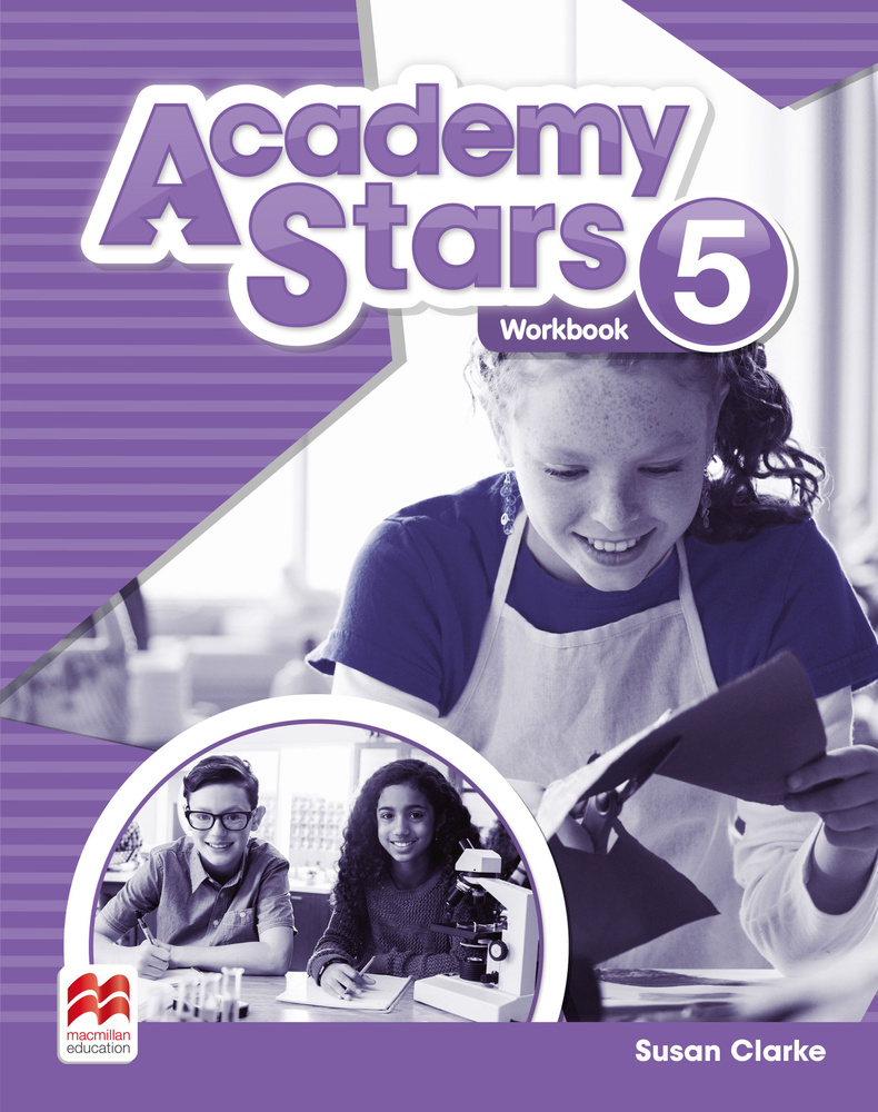 Academy Stars 5 Workbook with Digital Workbook, рабочая тетрадь по английскому  языку для детей - купить с доставкой по выгодным ценам в интернет-магазине  OZON (1284431907)