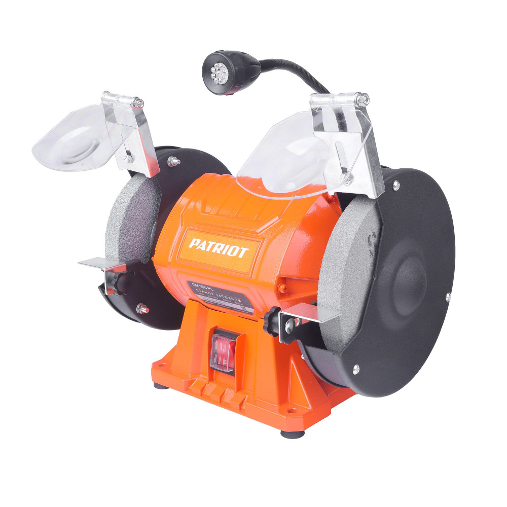 Станок заточной PATRIOT GM 150PL, 375Вт, по металлу #1