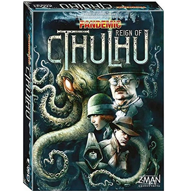 Настольная игра Pandemic: Reign of Cthulhu (Пандемия: Господство Ктулху)  #1