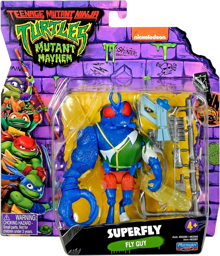 Mutant Ninja Turtles,Игрушки Playmates - купить с доставкой по выгодным  ценам в интернет-магазине OZON (1453380486)