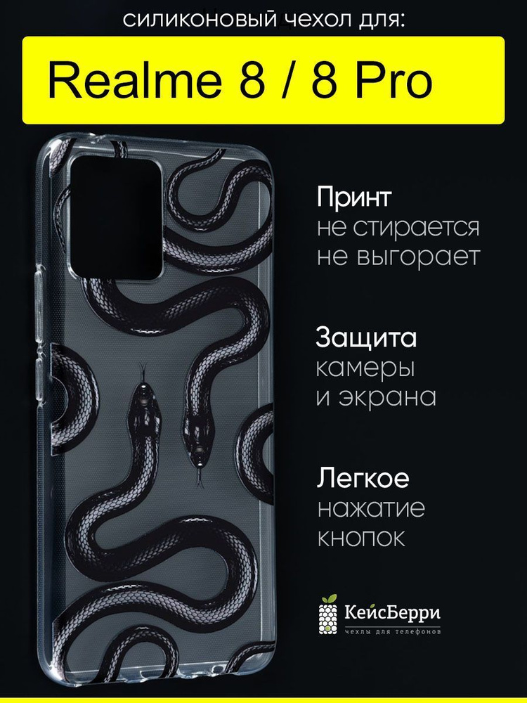 Чехол для Realme 8 (Pro), серия Clear #1