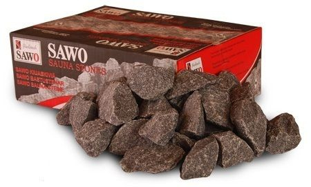 SAWO Камни для сауны Габбро-Диабаз, упаковка 20 кг #1