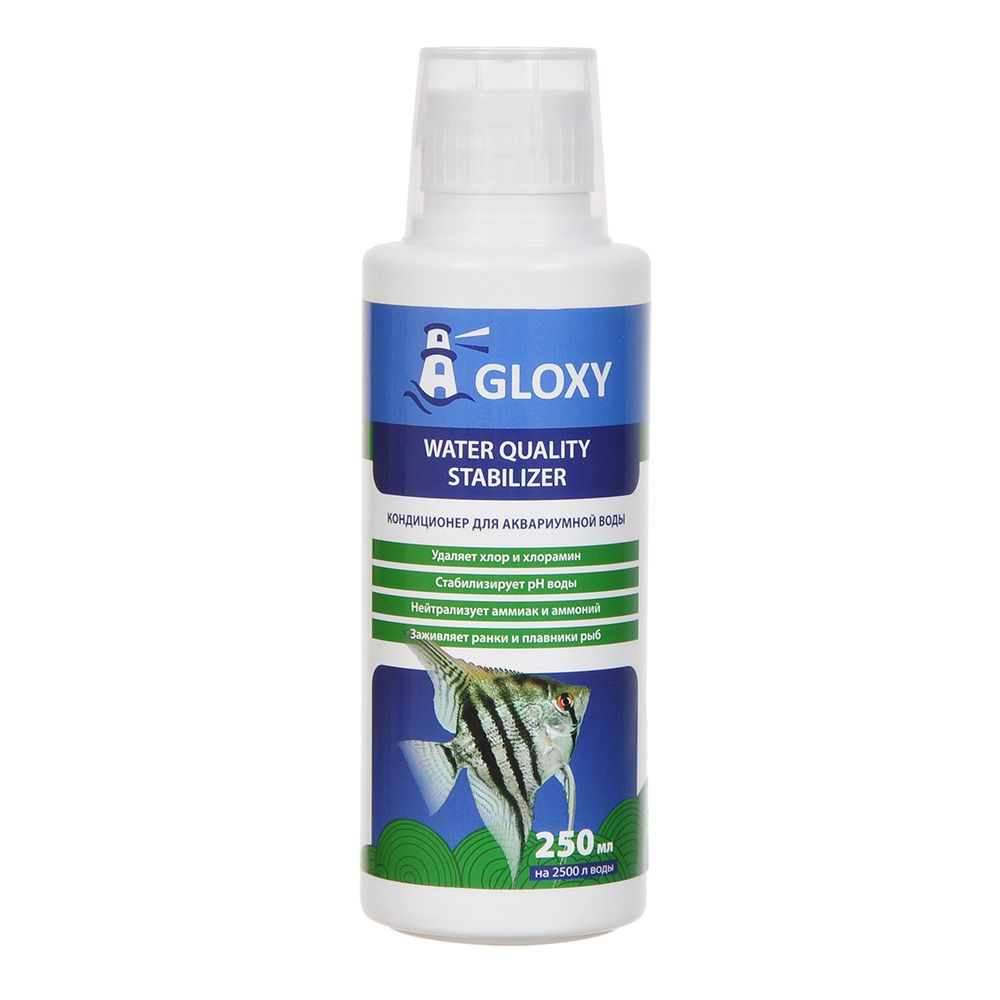 Кондиционер для подготовки воды Gloxy Water Quality Stabilizer 250мл на 2500л  #1