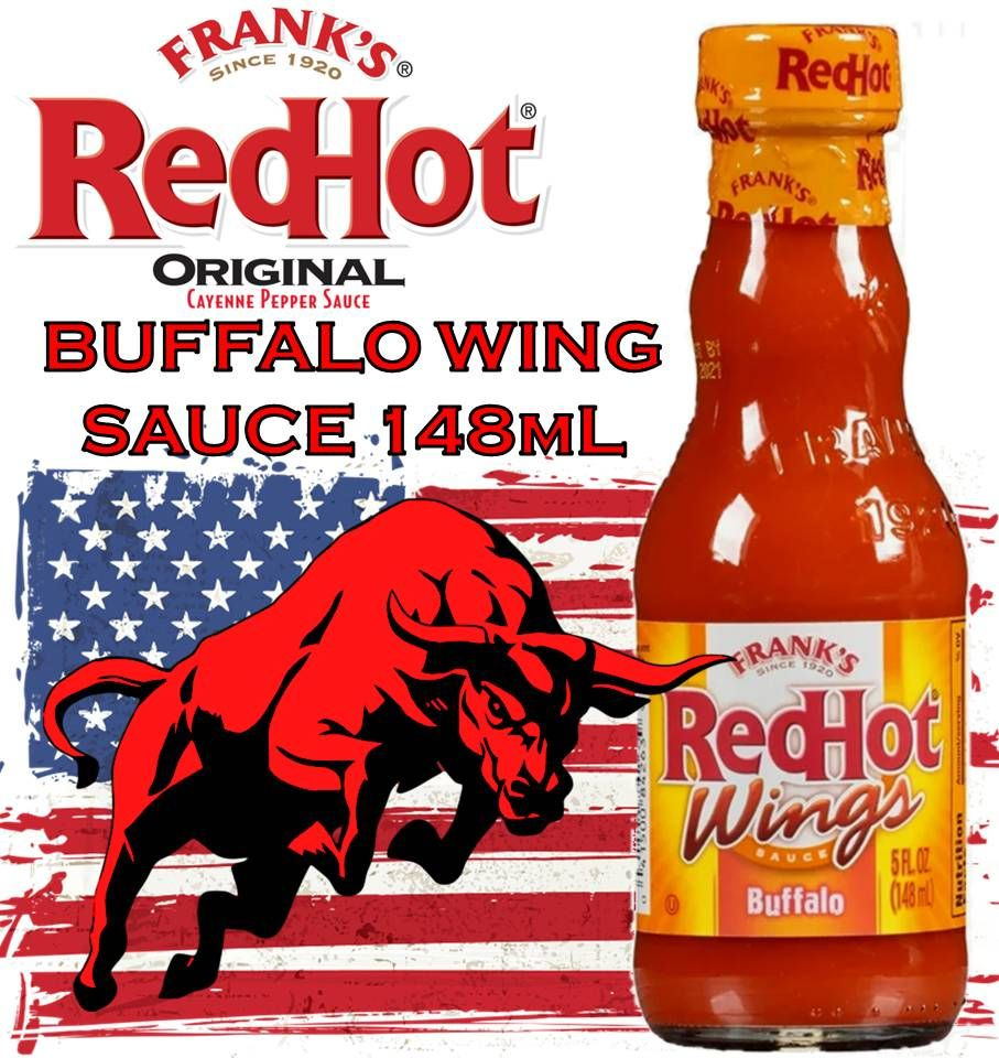 Соус острый 148мл Frank's RedHot Wings Sauce Buffalo (Перечный для Баффало крылышек от Френка) США  #1