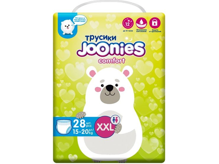 Подгузники-трусики Joonies Comfort 15-20 кг #1