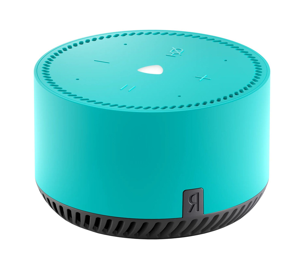 Умная колонка Яндекс Яндекс.Станция Лайт с Алисой, мята (YNDX-00025G ...