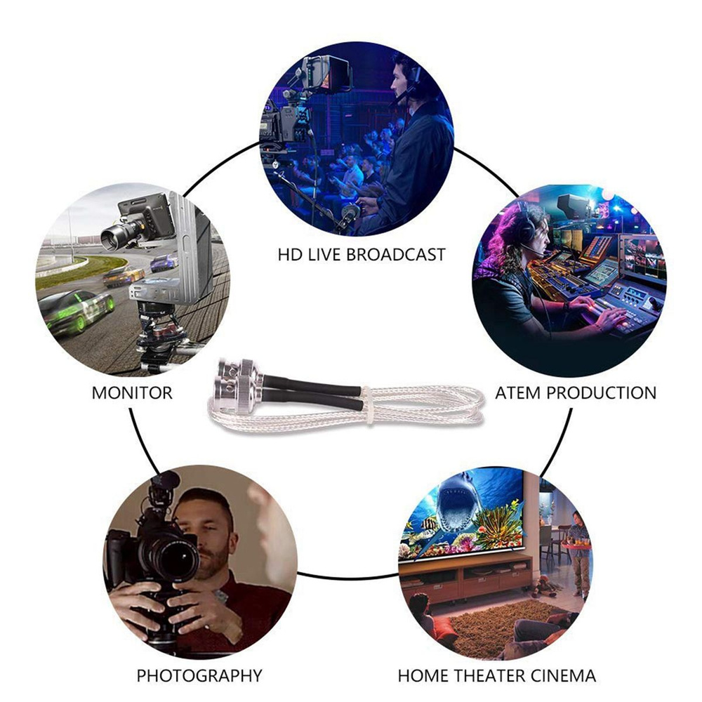 6 шт. HD SDI кабель длиной 3 фута разъем BNC 75 Ом RG179 SDI - купить с ...