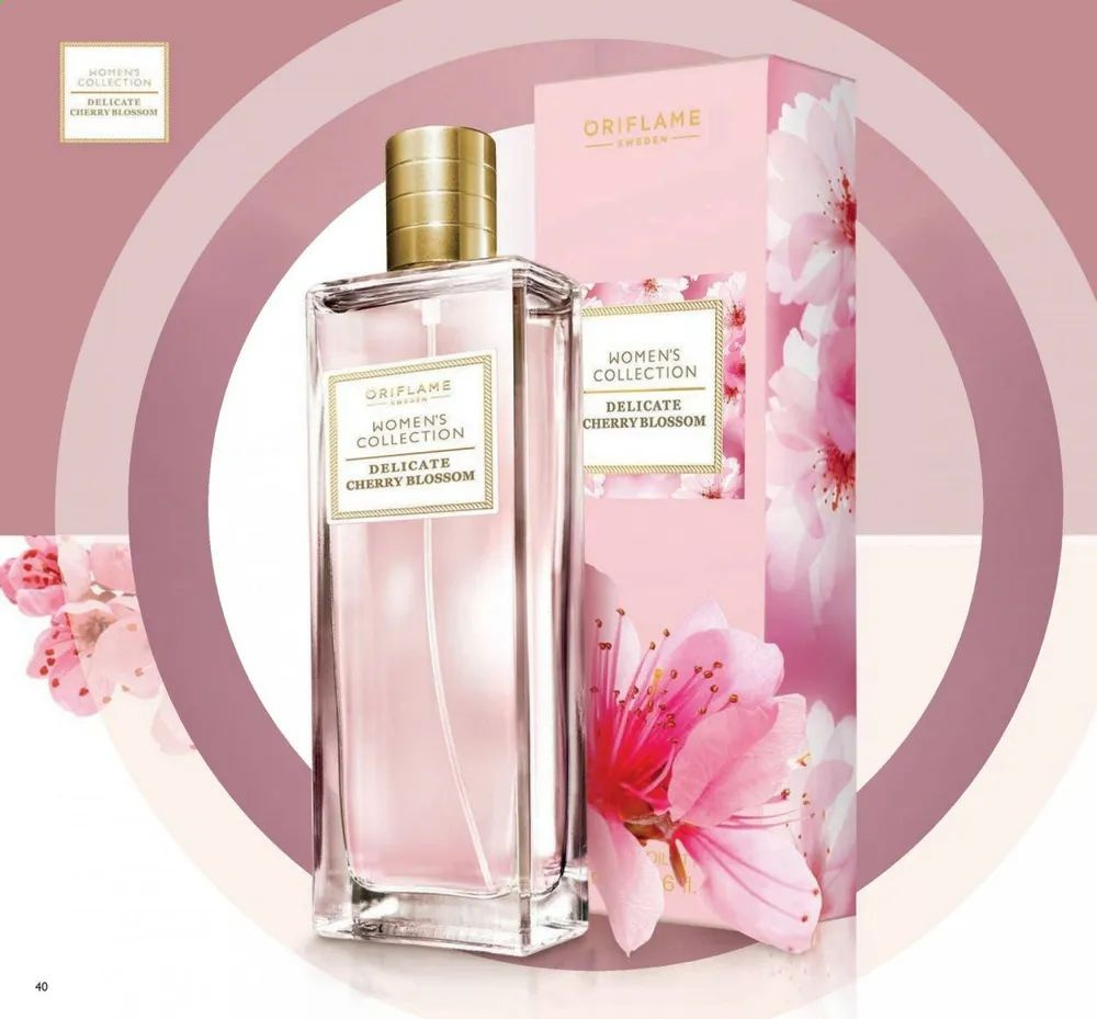 Oriflame Туалетная вода Women's Collection Delicate Cherry Blossom 50ml #1