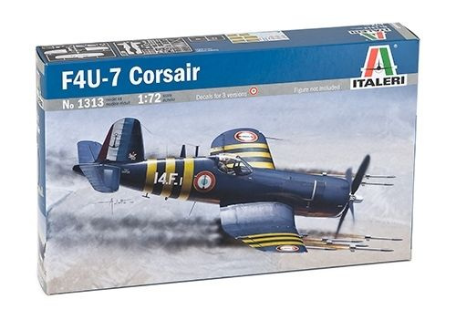 Сборная модель самолета Italeri Chance Vought F4U-7 Corsair, масштаб 1/72  #1