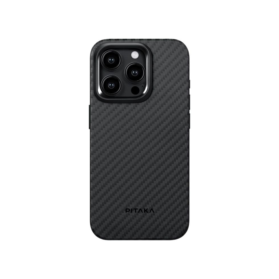 Усиленный противоударный чехол Pitaka MagEZ Case Pro 4 1500D Aramid Fiber  Black/Grey Twill для iPhone 15 Pro Max черный/серый карбон - купить с  доставкой по выгодным ценам в интернет-магазине OZON (1356679460)