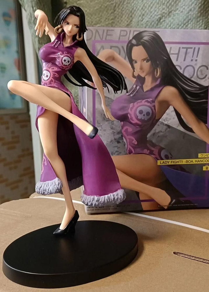 Аниме фигурка One Piece / Большой куш, Boa Hancock / Боа Хэнкок , 20см (пакет+бурый короб)  #1