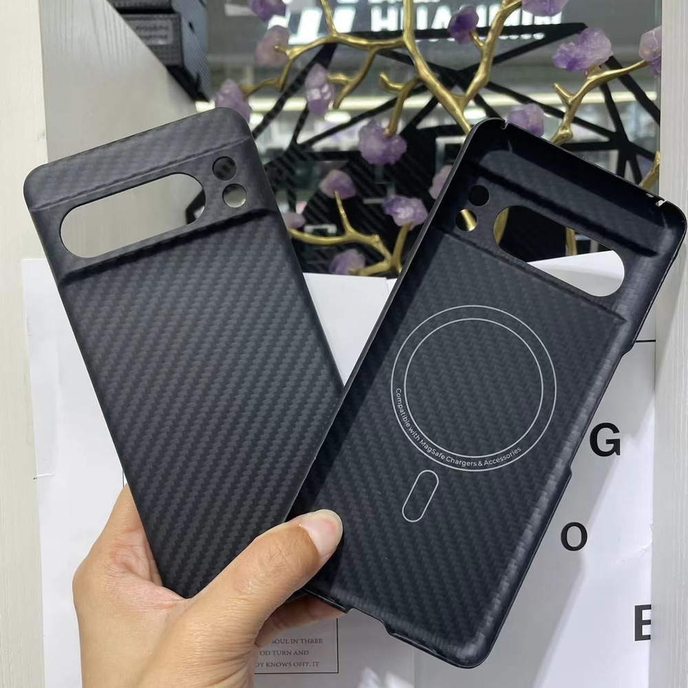 Магнитный чехол для телефона Google Pixel 8 Pro/ 8Pro из настоящего ...