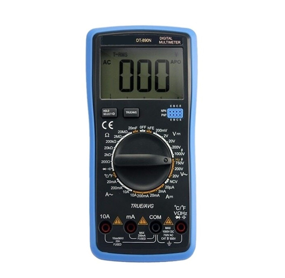 Цифровой мультиметр, тестер транзисторных конденсаторов, амперметр ...