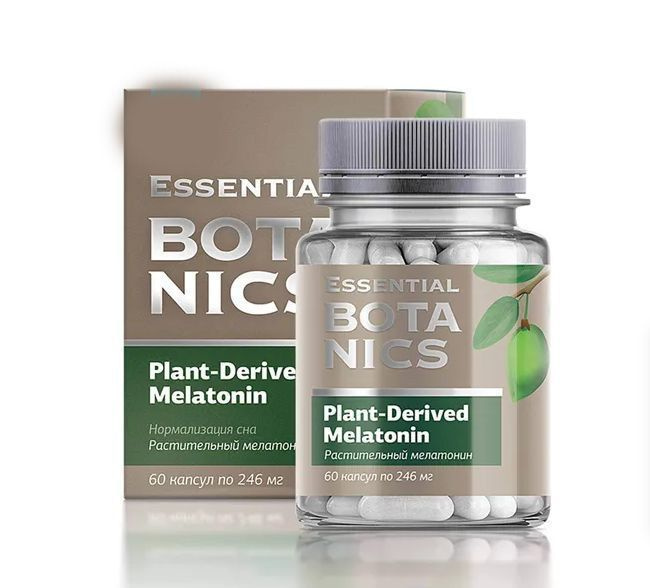 Растительный мелатонин, 60 капсул - купить с доставкой по выгодным ...