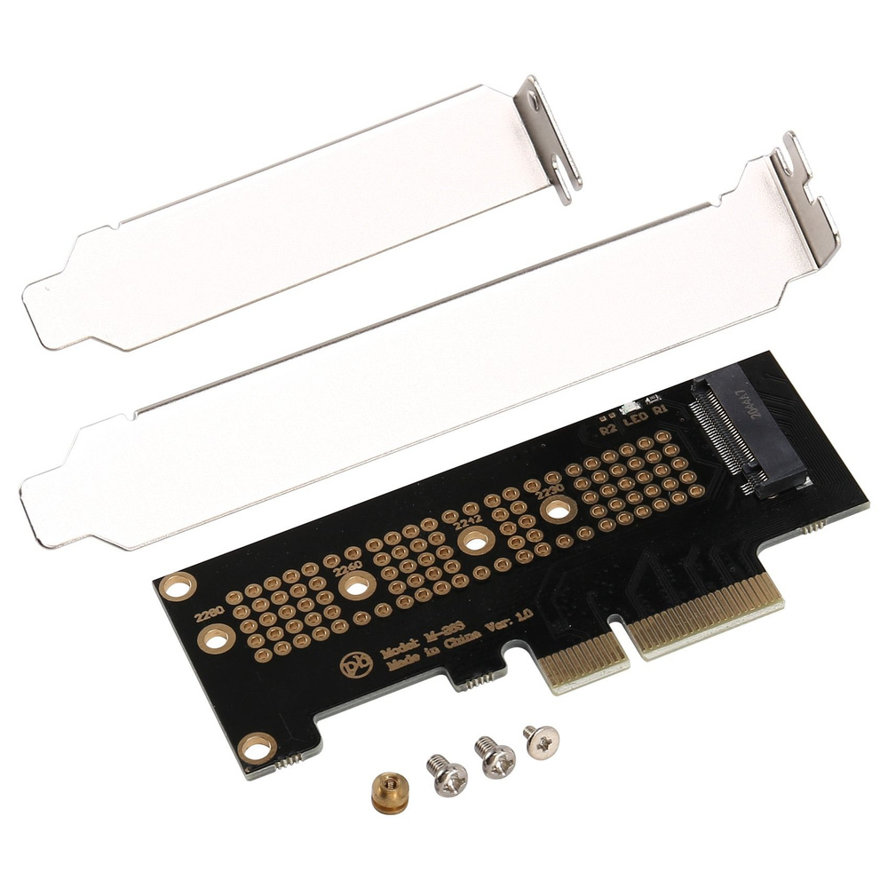 Карта расширения M2 to Pci E 1X для протокола Nvme M2 для 2280 2260 ...