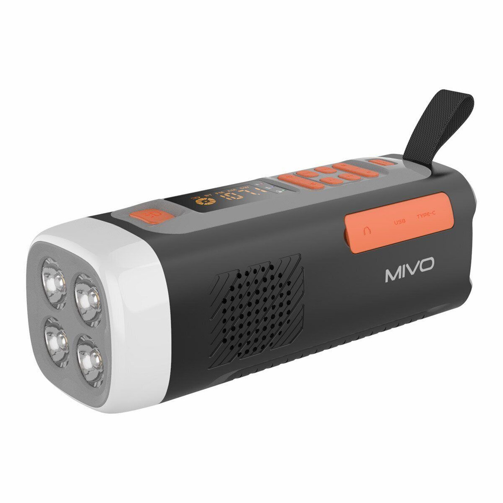 Многофункциональный походный FM радио приемник Mivo MR-002 #1