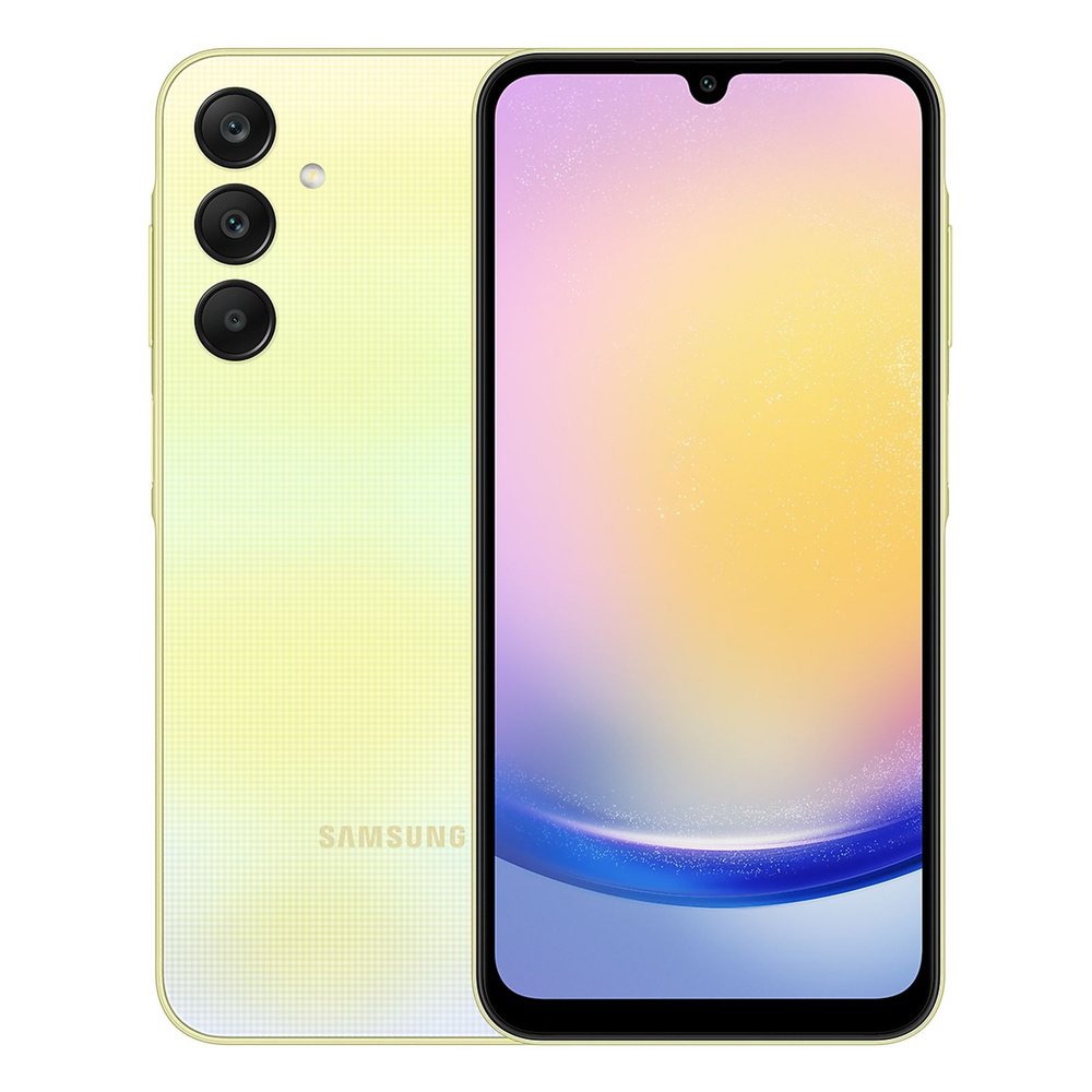 Samsung Смартфон Galaxy A25 Global 6/128 ГБ, желтый #1