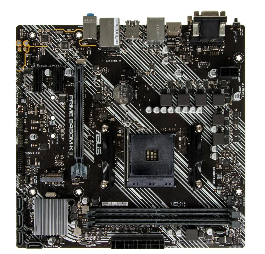 Материнская плата ASUS PRIME B450M-K II купить по низкой цене с ...