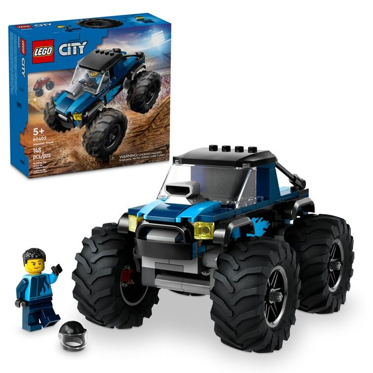 60402 LEGO City Blue monster truck 148 OZON 1401978550