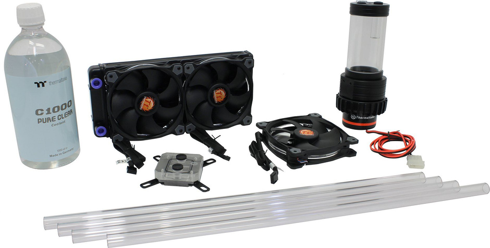Комплект для сборки СЖО Thermaltake Pacific M240 D5 Hard Tube Water ...