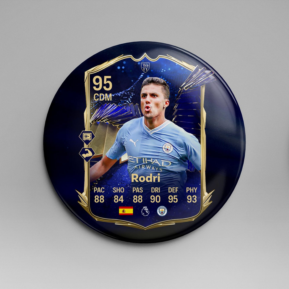 Магнит RODRI / TOTY / EA FC 24 mag-eafc24-toty-8 - купить по выгодной ...