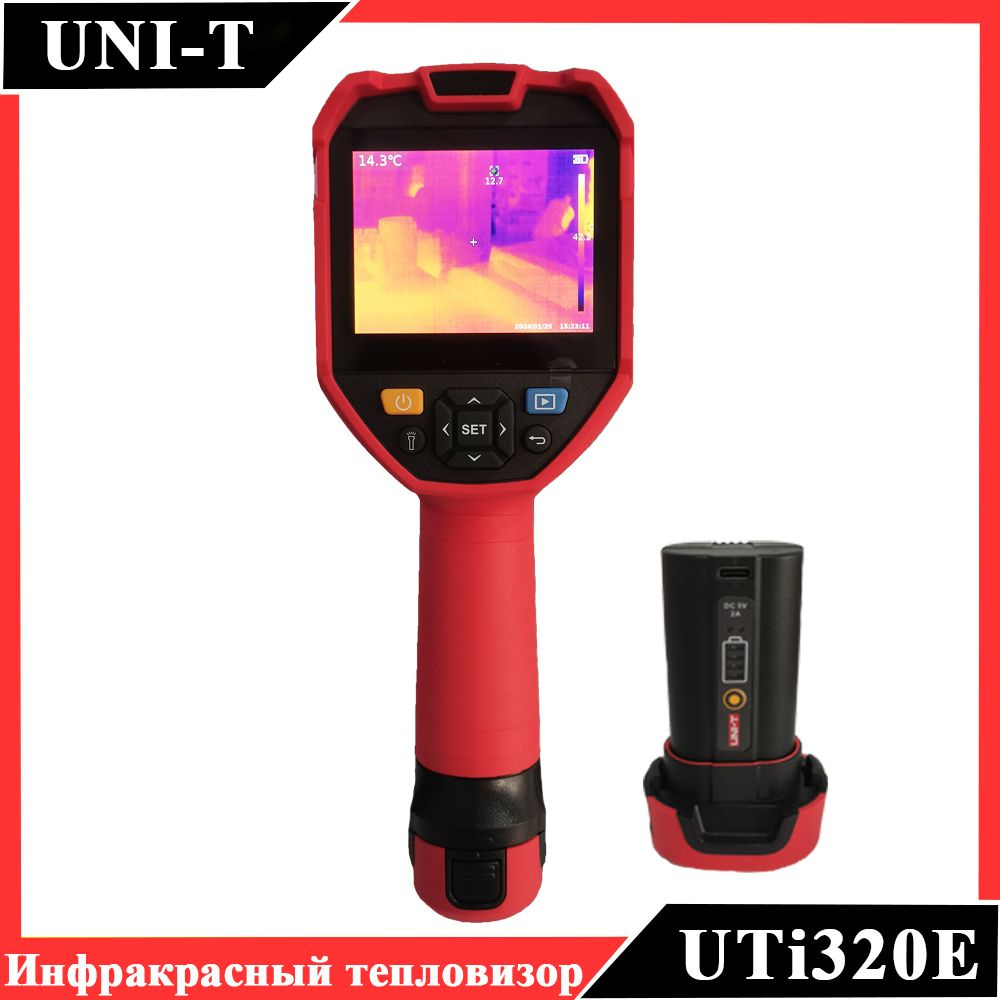 UNI-T UTi320E Тепловизор Промышленная инфракрасная тепловизионная ...