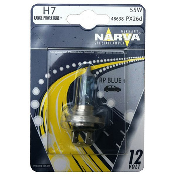 Narva SCHEINW.LAMPE H7 12V 55W +50% LICHT/PX26D/POWERLI.