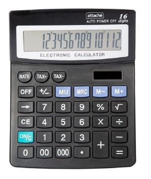 Калькулятор Настольный 16 Разрядный – купить в интернет-магазине OZON ...