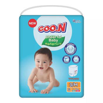Подгузники-трусики GOON (Гун) – купить трусики подгузник детские на OZON по  низкой цене