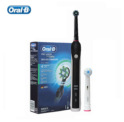 【新品未使用】BRAUN Oral-B PRO4000 新品未使用】BRAUN Oral-B PRO4000 Oral-B Pro 4000 Cross Action