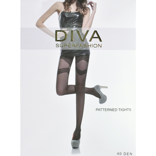 Колготки женские DIVA superfashion – купить в интернет-магазине OZON по  низкой цене
