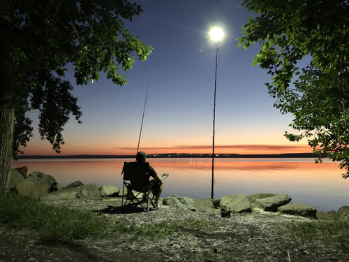 Кемпинговый телескопический фонарь-светильник- лампа/ Светильник- удочка/ для рыбалки/ для кемпинга/ #1