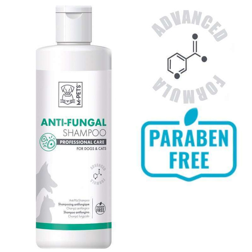 M-Pets противогрибковый и противобактериальный шампунь для собак и ...