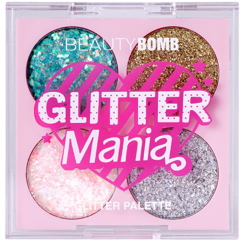 Beauty Bomb Палетка глиттеров Glitter Mania, тон 01 #1